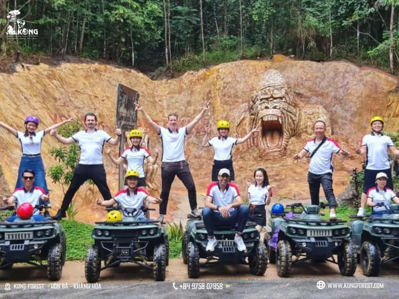 Nha Trang: ATV Extreme Tour at Kong Forest - Zipline and combo choices: exciting, but don’t assume it’s identical for everyone
