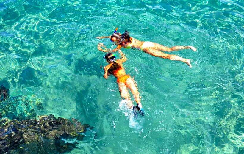 Nha Trang: Best Seller of Luxury Nha Trang Island Discovery - Con Se Tre Island at lunch time: seafood variety and real swim-free time