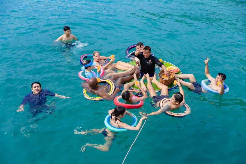 Nha Trang: Best Seller of Luxury Nha Trang Island Discovery - Caribe coral-reef time at 9:15: snorkeling, basket rowing, and sea views