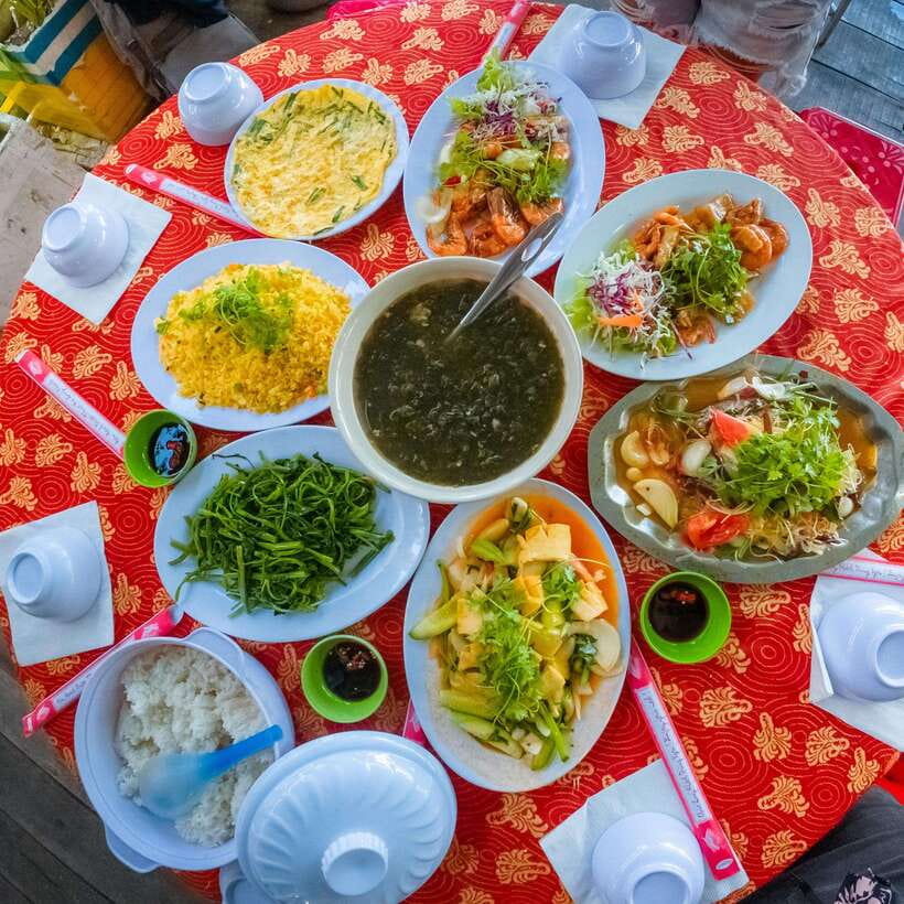 Nha Trang: Hopping Tour, Snorkeling, Boat Party, & BBQ Lunch - Snorkeling at the coral reef: 75 minutes of real underwater time