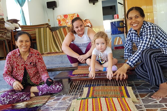 Nha Trang Private Authentic Cultural River Cruise - Sedge mat weaving: a craft tied to everyday life