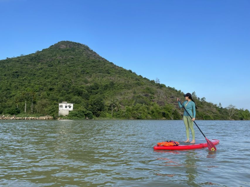 Nha Trang: Stand-up Paddleboard Sunset Tour - How the route changes: rice fields, banana farms, and a wooden bridge
