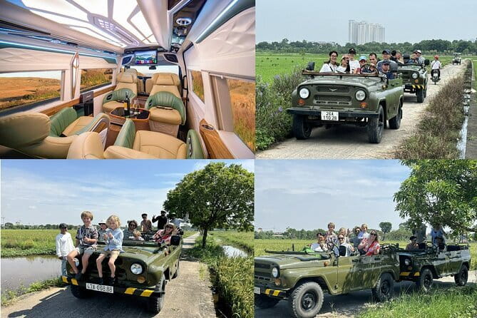 Ninh Binh Army Jeep see Highlight Start From Hanoi By Limousine - What This Ninh Bình Jeep-and-Boat Day Trip Really Delivers