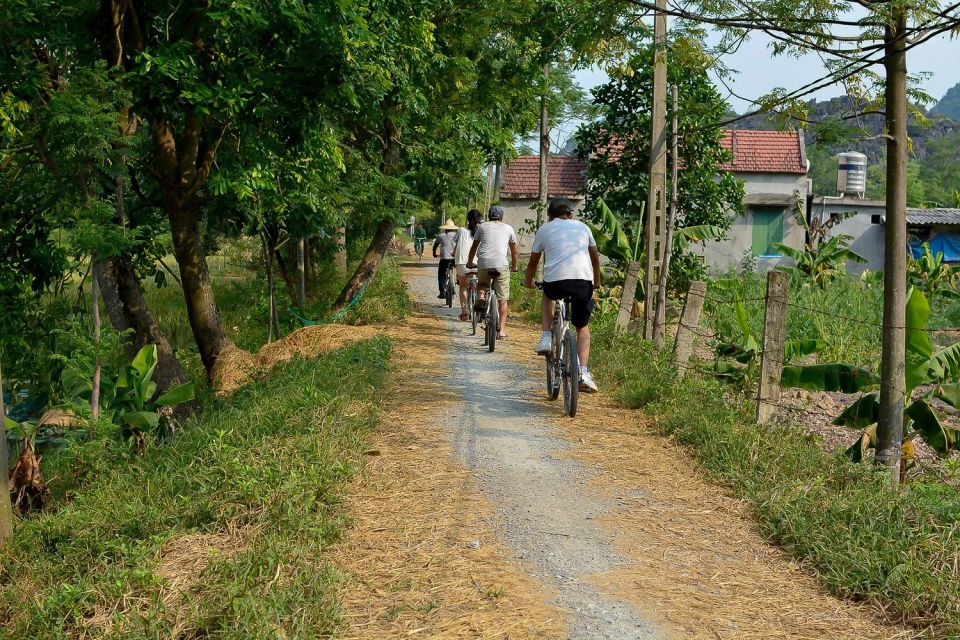 Ninh Binh Daily: Hoa Lu, Mua Cave, Tam Coc, Bike & Swimming - Swimming Pool Sunset Party: Tea, Fruit, and a Real Cool-Down