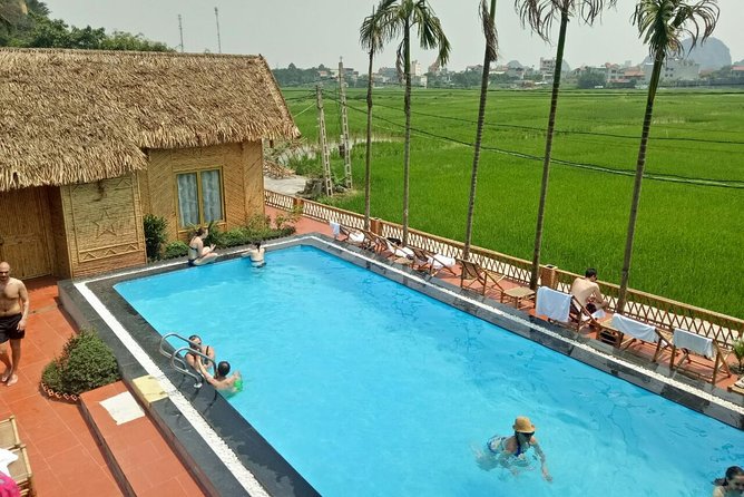 Ninh Binh Daily Tour: Hoa Lu -Mua Cave -Tam Coc- Bike-Swimming with Sunset Party - Bike time through countryside: the best way to feel the area