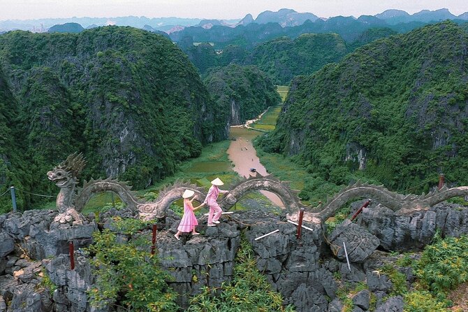 Ninh Binh Day Tour To Visit Hoa Lu -Tam Coc/ Trang An - Mua Cave - Lunch in Ninh Binh Style: Buffet Calories for a Big Climb