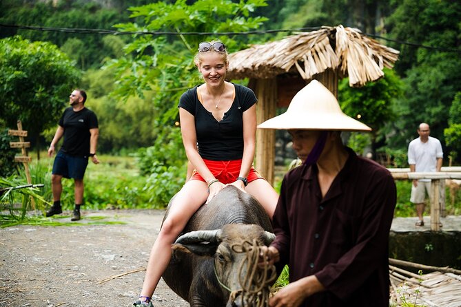 Ninh Binh eco group tour - Buffalo riding, rice planting, fishing - Your 4.5-hour plan: buffalo, rice fields, fishing, cooking