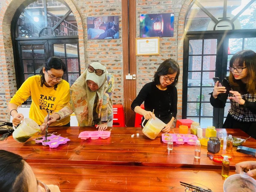 Ninh Binh: Experience Herbal Bath & Making Herbal Soap - The herbal bath in a stone tub: how it feels and how to use the time