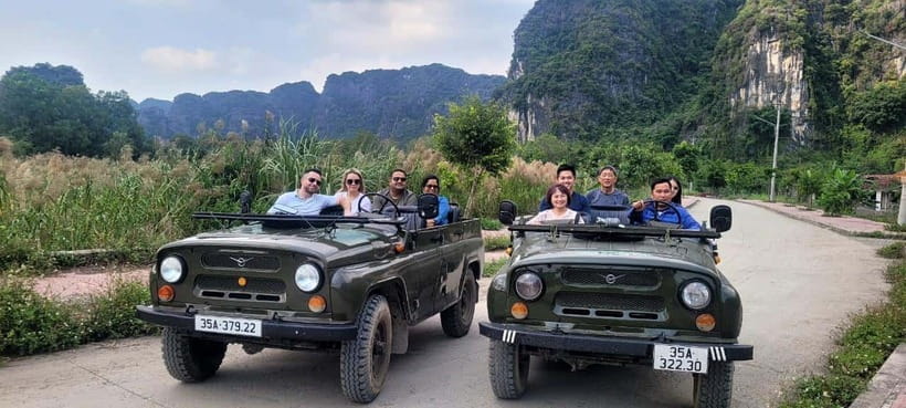 Ninh Binh Jeep tour:2 hours visit Bich Dong, Thai Vi temple - Camera gear, photo time, water, and cold towels