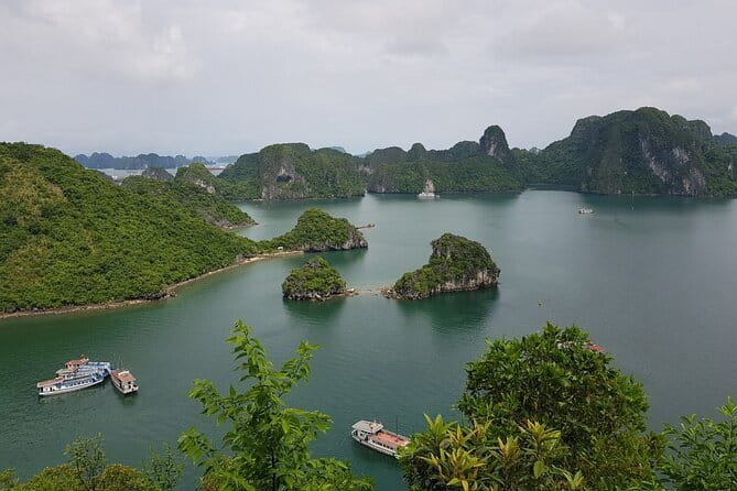 Off The Beaten Track to Halong Bay & Lan Ha Bay on 5 Star Cruise - Lan Ha Bay afternoon at Ba Trai Dao: swim, kayak, and island views