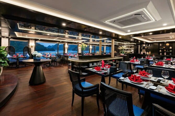 Off The Beaten Track to Halong Bay & Lan Ha Bay on 5 Star Cruise - First boarding moment: welcome, cabin check-in, then you’re off