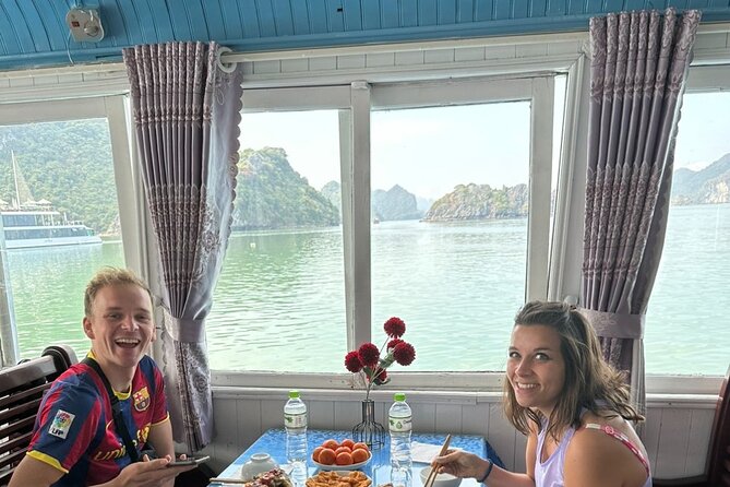One Day Lan Ha Bay with Cat Ba Expedition Tour - Dark & Light Caves: fast, fun, and visually different