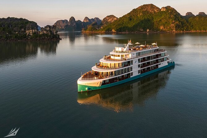 Orchid Cruises 2Days/1Night 5 Star Cruises - Hanoi pickup and port check-in that doesn’t waste your morning
