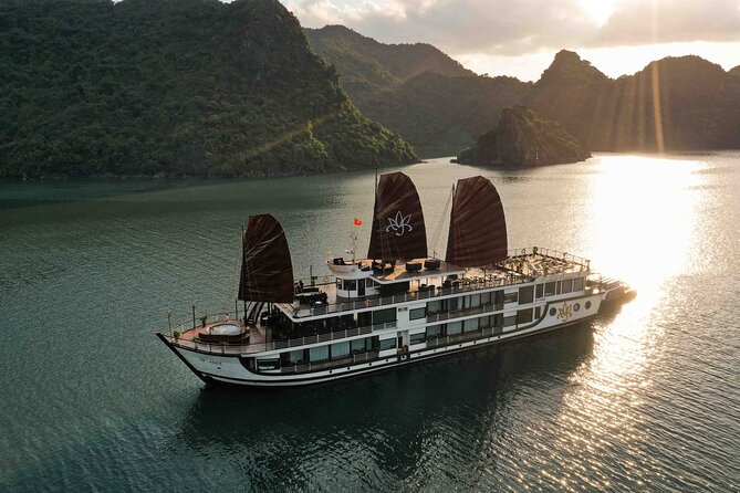 Orchid Cruises Halong Bay 2Days/1Night With 5 Star all included - Lan Ha Bay Afternoon: French Lighthouse, Untouched Routes, and Cave Time