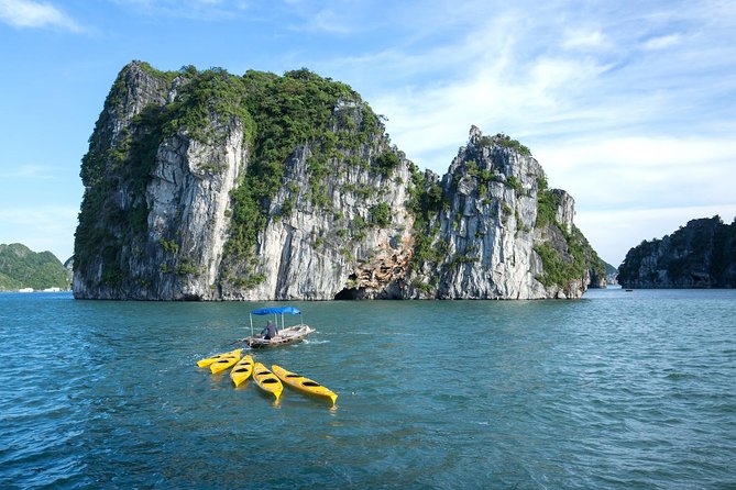 Overnight Bai Tu Long Bay and Ha Long Bay Cruise - Day 2: Cong Do Island and Thien Canh Son Cave