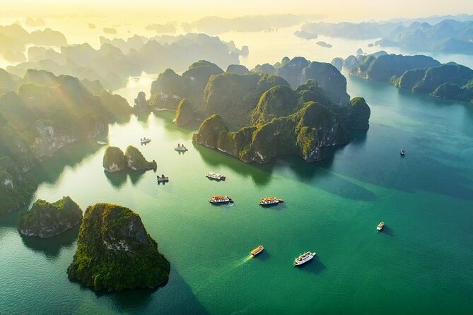Overnight Bai Tu Long Bay Cruise from Hanoi - Ha Long Bay All-Inclusive - Your Cruise Ship Comfort: Private Cabin, Private Bathroom