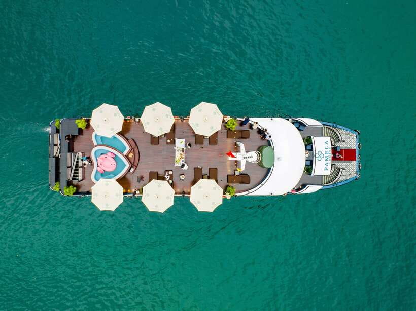 Pamela Cruise: HaLong Bay day trip with Lunch & Activities - Sung Sot Cave: the classic stop that earns its hype