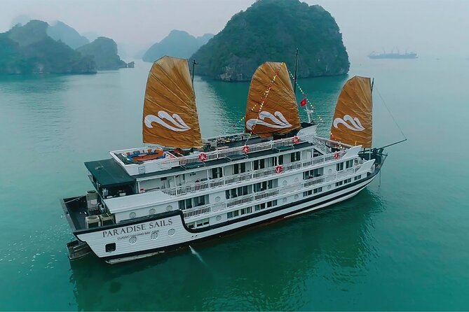 Paradise Sails Cruise 2 days 1 night Halong Bay Tour - Cruising Halong Bay: islets and cave areas you’ll remember