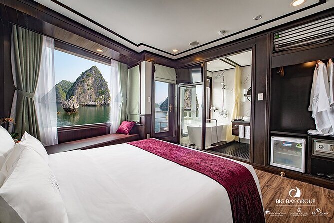 Peony Cruise Luxury Cruise in Halong Bay & Lan Ha Bay (2D1N) - Dộng Trung Trang cave: stalactites, cave walking, and a real ecosystem