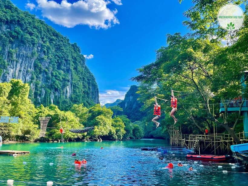 Phong Nha: Cave Exploration and Zipline Dark Cave Tour - Paradise Cave: Stalactites, Stalagmites, and Jungle-to-Cave Energy