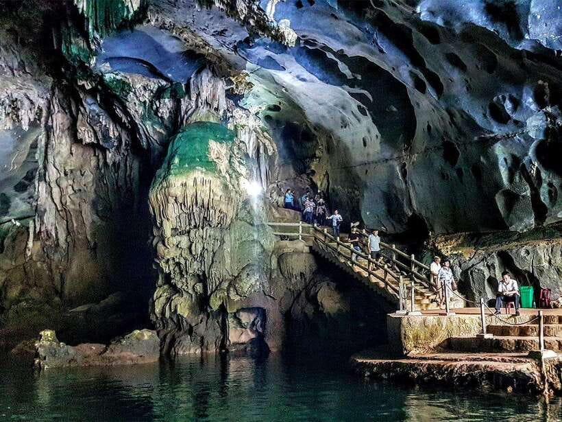 Phong Nha/Dong Hoi: Phong Nha Cave and Paradise Cave Tour - Phong Nha Cave: guided water-cave exploration and named formations