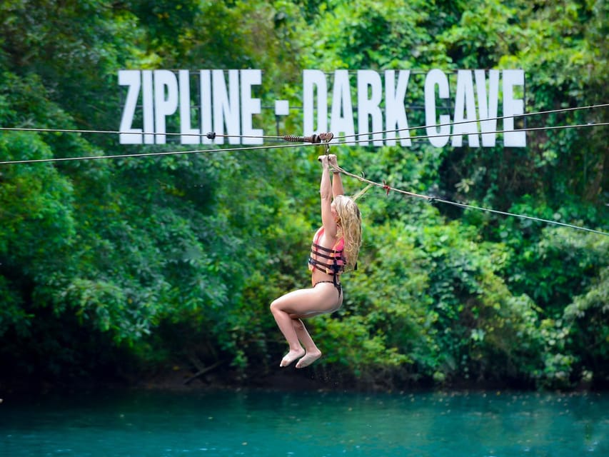 Phong Nha/Dong Hoi: Phong Nha Cave and Zipline in Dark Cave - The zipline moments: big views, strict limits, and safety gear that actually matters