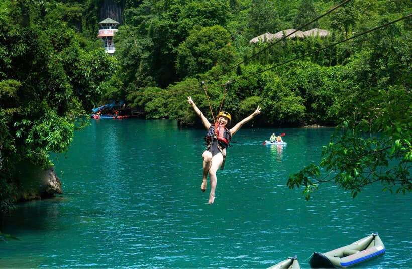 Phong Nha/Dong Hoi: Zipline Dark Cave & Phong Nha Cave Trip - How the day runs: Dark Cave in the morning, Phong Nha Cave in the afternoon