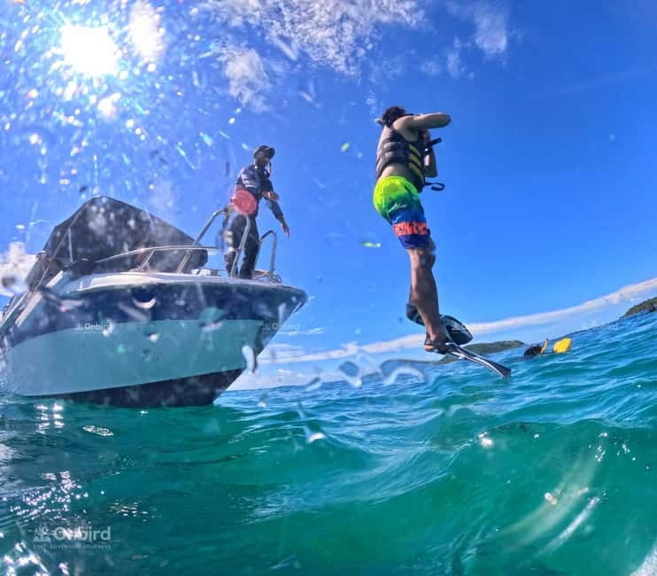 Phu Quoc Speedboat Pro Snorkeling: 4 Islands-2 Reefs & Meal - Dinner at sea view: a good finish after salt water