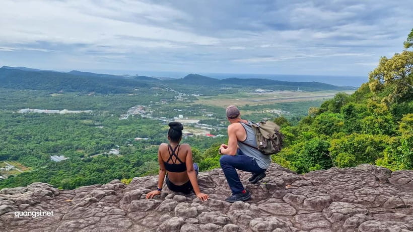 Phu Quoc: Tien Son Dinh 6-Hour Jungle Trekking Adventure - The climb up Tien Son Dinh Road: 6+ km, 280 m, real effort