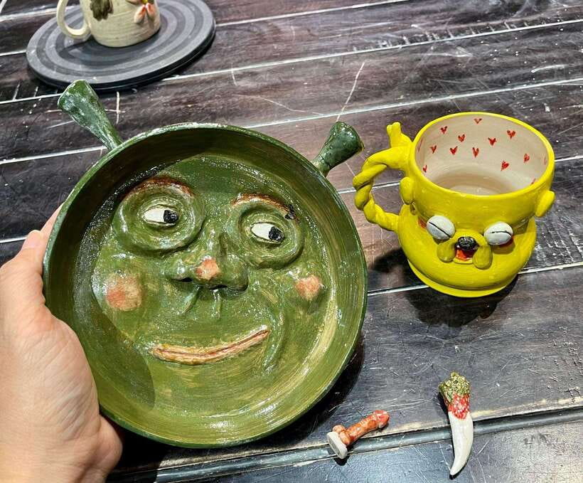 Pottery with Local Artist – Fast Firing, Ships Worldwide - Inside The Studio: what you actually make