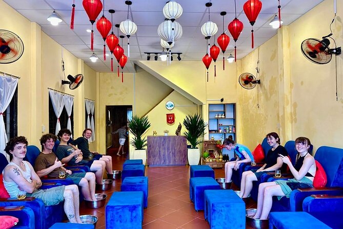 Private 1-Hour Relaxation Massage in Hoi An - Denovo Spa check-in: what the quiet room setup implies