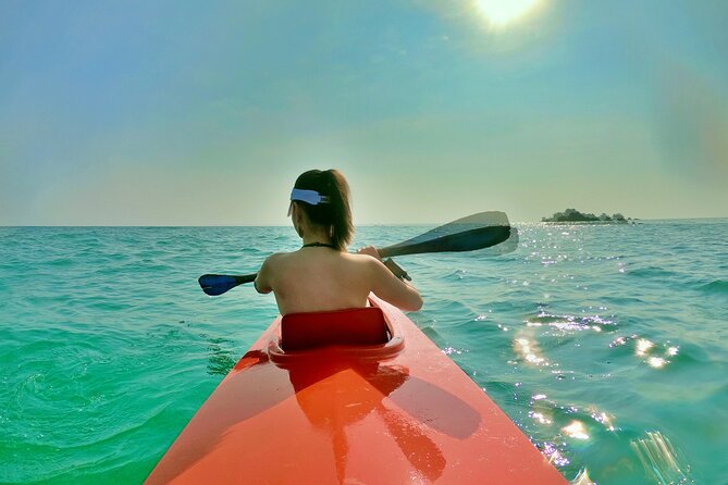 [PRIVATE CHARTER] SEA-KAYAKING along HALF-MOON BAY & SUNSET DRIFTING & DINNER - Launching From Half-Moon Beach: The 4 km Paddle Mindset