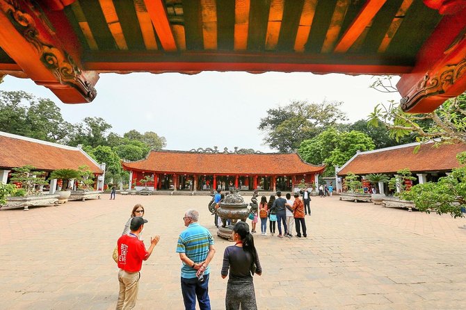 Private Crowd Free Hanoi: Morning Highlights of the City Experience - Temple of Literature and National University: where Hanoi starts thinking big