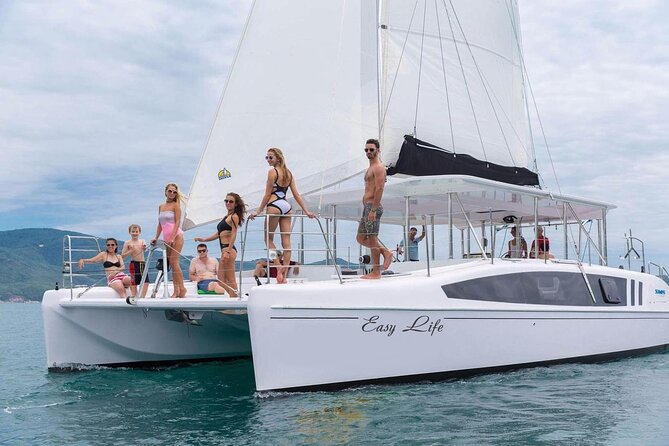 Private Day Sailing Cruise on Yacht in Nha Trang - Entering The Water Plan: Hon Tre Island, Reefs, and Fishing Time