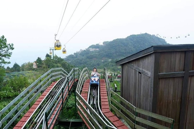 Private guided Sunworld Ba Na Hills & Golden Hands Bridge - French Village and Debay Wine Cellar Walk: the “Little Europe” shift