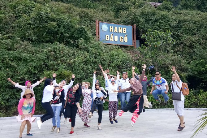 Private Ha Long bay day trip(From Hanoi city or Halong harbour) - The islet photo pass you’ll recognize instantly: Ga Choi and Dinh Huong