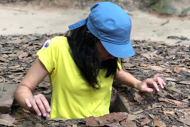 Private Half Day Cu Chi Tunnels Tour by AC Car or Speedboat - Ben Dinh orientation: film before you step underground