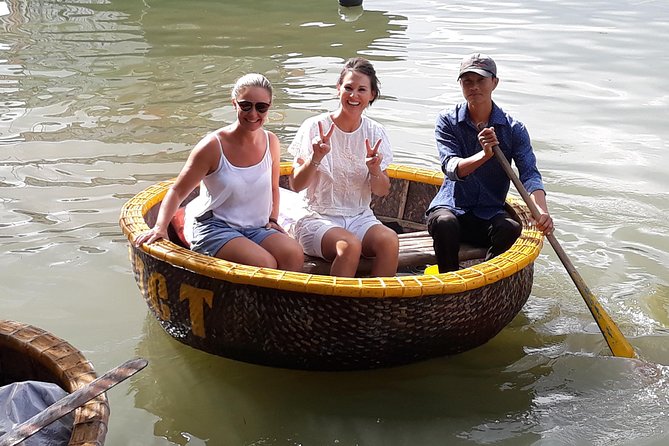 Private Hoi An City tour -Basket Boat Ride in the Coconut forest - Cam Thanh plus Ancient Town: a smart half-day combo