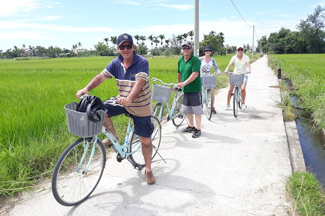 Private Hoi An Countryside: Biking, Basket boat, buffalo, foods - Biking and Tra Que farm life: vegetable plots, buffalo rides, and rice paddies