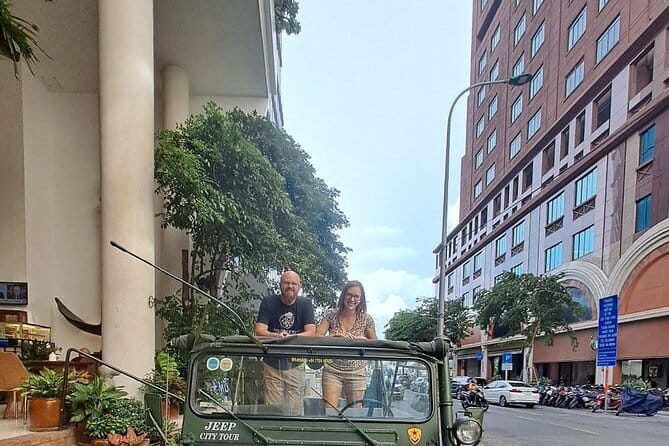 Private Jeep Street Food Tour and Night Roof Top Bar - How the 5:30 pm plan moves you through different districts