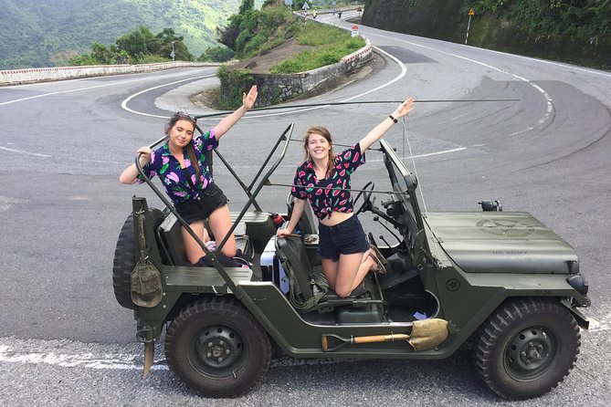 PRIVATE JEEP TOUR: From Hue To Hoi An, Da Nang via Hai Van Pass - The Jeep ride: old military style, very practical comfort