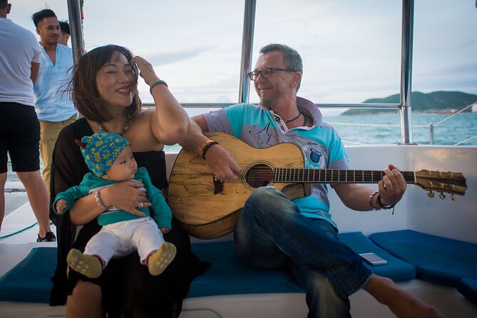 Private Luxury Sunset Cruise on Yacht in Nha Trang - Sailing back past Hon Tam and Hon Mieu: the quiet stretch to the pier