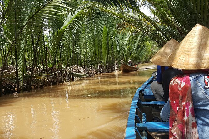 Private Mekong Delta Less Tourist - Coconut Island Tour - Vinh Trang Temple: a calm stop with Eastern and Western influences