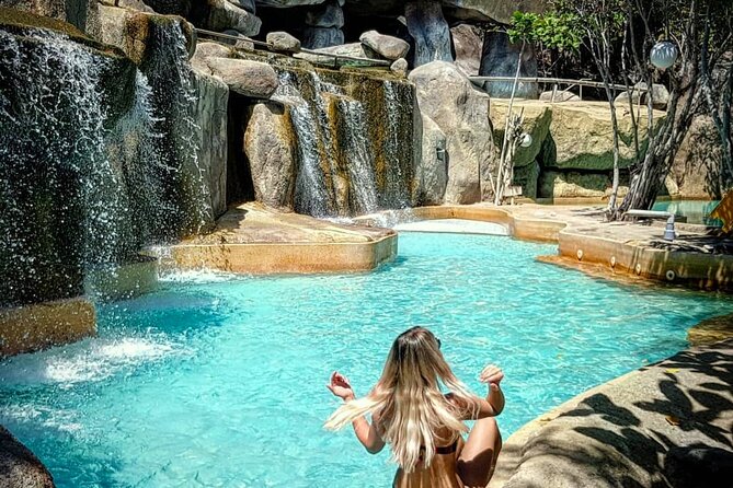 Private Romantic Retreat Mud Baths I-Resort Nha Trang - Pools, waterfall, hydrotherapy jacuzzi, and water park time