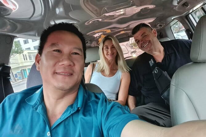 Private transfer from Hue to Da Nang to Hoi An - Lap An oyster farm and lagoon stop: the perfect reset button