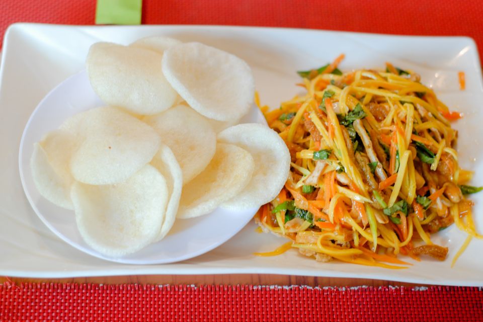 Private Vegan Food Tour By Scooter in Ho Chi Minh City - Safety and comfort on an open-face helmet in chaotic traffic