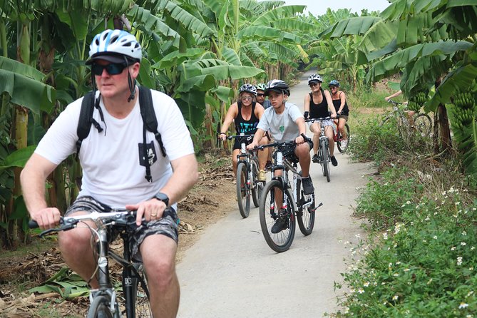 Red River island backroad, Rural Countyside Area and Train Street - Dường Tau Train Street: Egg Coffee, Walking Time, and Train Timing