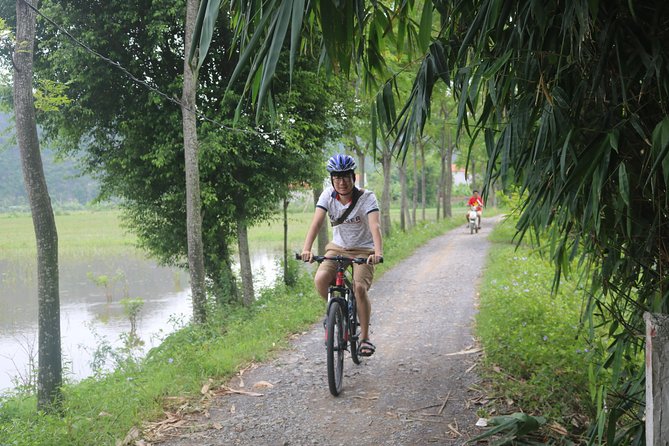 Red River island backroad, Rural Countyside Area and Train Street - Chùa Trấn Quốc and West Lake Views After the River Ride