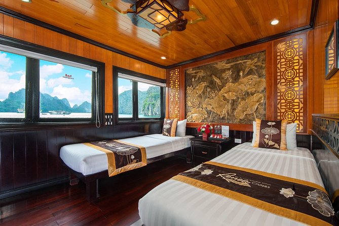Renea Cruises - BEST Small Boat in Bai Tu Long & Halong Bay - Onboard comfort: seaview cabins and small-boat energy