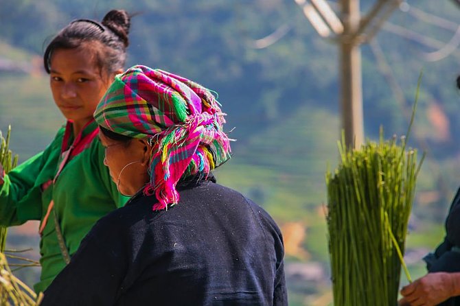 Rice Terraced Fields & Homestay Experience– 2D 1N - Day 1 from Y Linh Ho down toward Cat Cat rice terraces